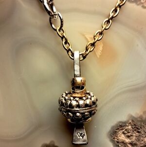 OOAK Mixed Metal Industrial/Brutalist Necklace